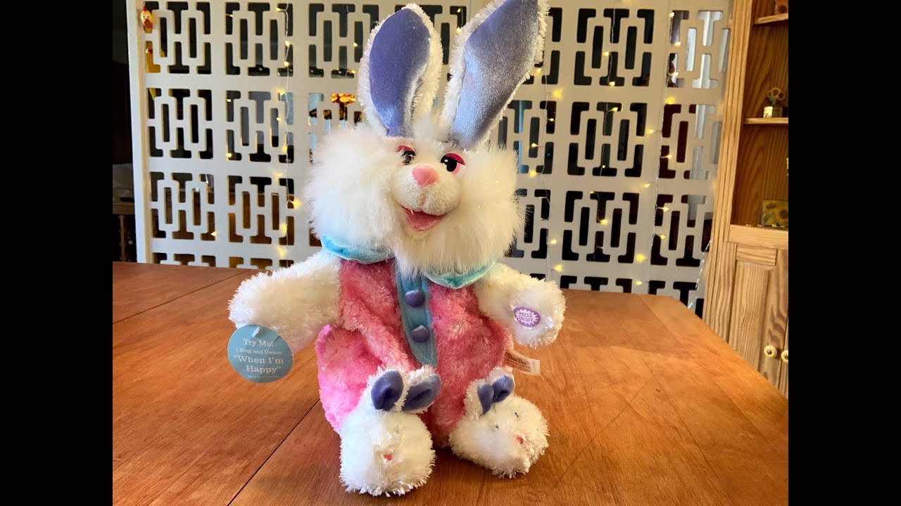 海外 dandee ビンテージ イースター うさぎちゃん ぬいぐるみ アメトイ