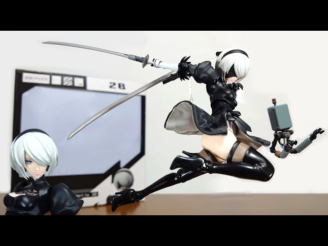 2B movable figure! Skirt is cloth material!) BUZZmod. NieR