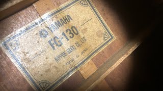 ヤマハ FG-130（リペアずみ） YAMAHA FG-130