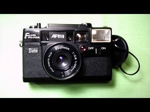 How to use the FUJIFILM FLASH FUJICA AF DATE 1970s AF compact
