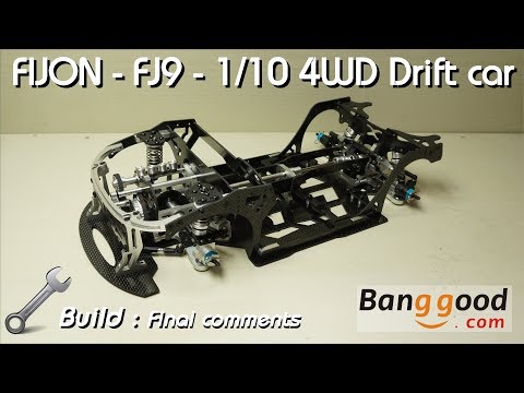 FIJON - FJ9 - 1/10 4WD drift car - Build : final comments • - YouTube