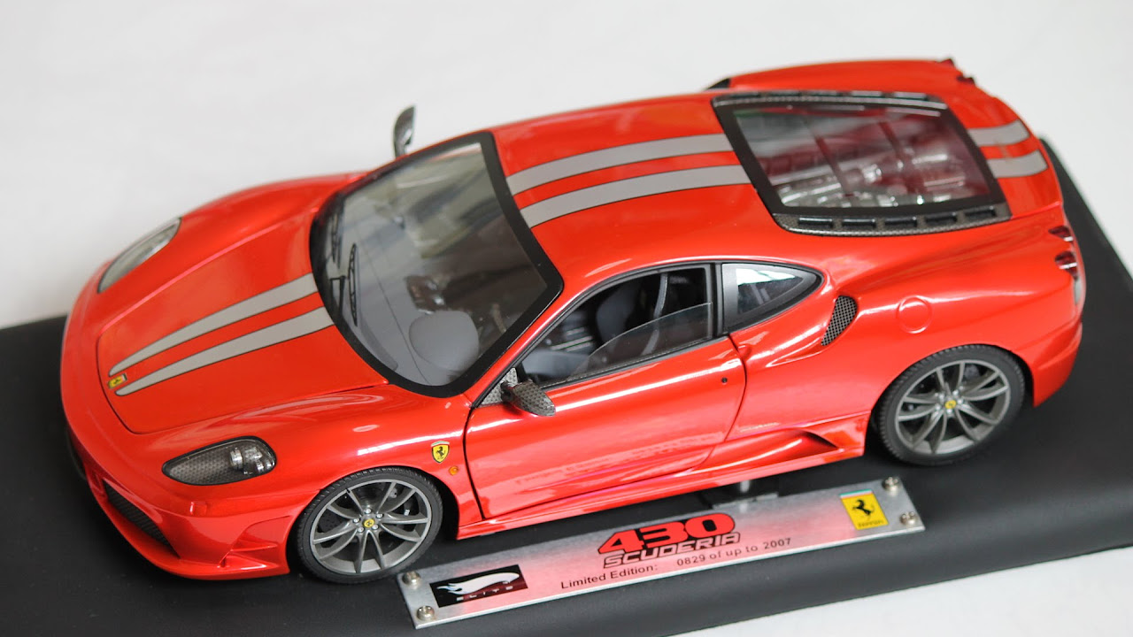 ミニカー FERRARI F 430 CHALLENGE 1:18 ミニカー MATTEL FERRARI F430