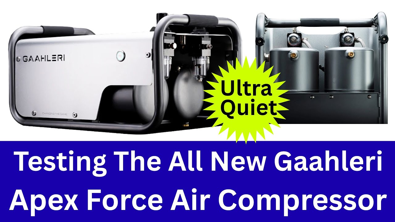 Testing The All New Gaahleri Apex Force Air Compressor - YouTube