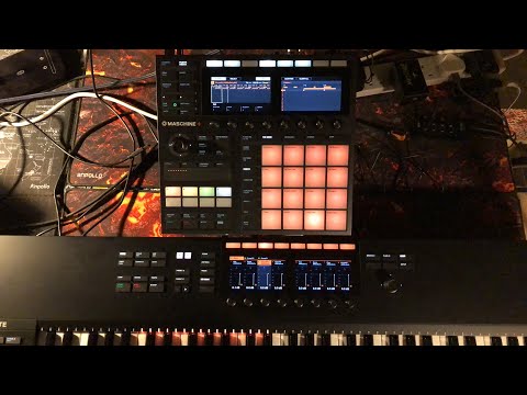 How To Set Up The Maschine+ With The Komplete Kontrol S61/S49 Keys