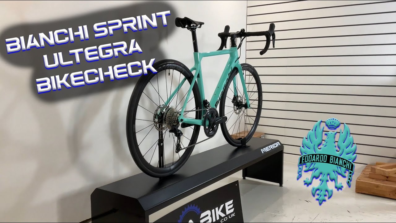 2022 Bianchi Sprint Disc Ultegra Disc Carbon Road Bike - www