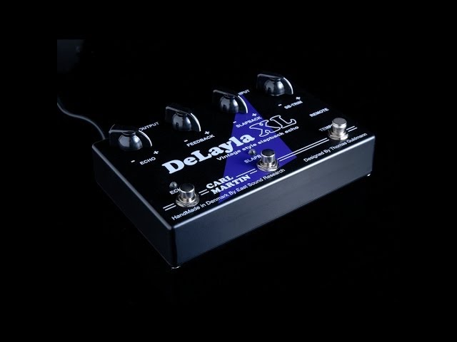 Carl Martin Delayla XL demo - YouTube