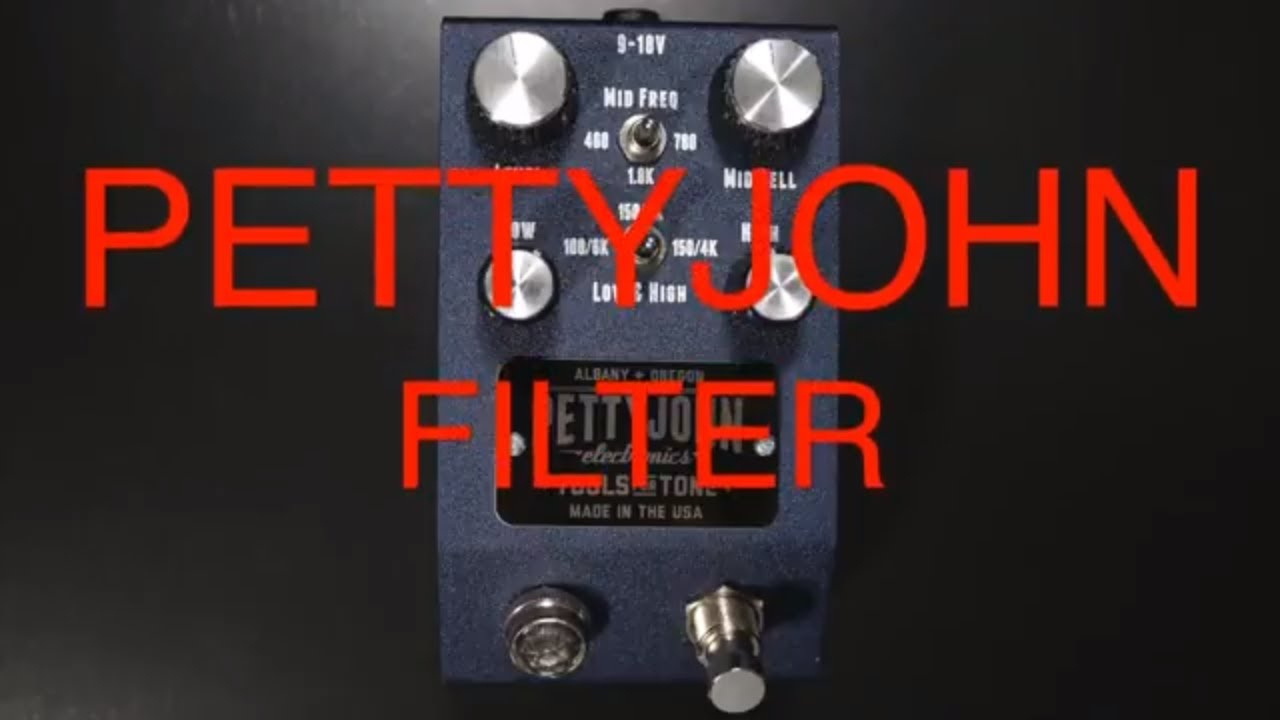 Pettyjohn Filter In-depth Demo Video by Shawn Tubbs - YouTube
