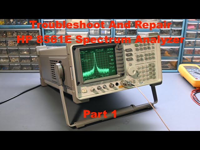 HEWLETTPACKRD SPECTRUM ANALYZER 8590A
