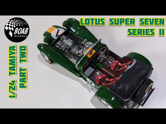 New Tamiya Lotus Super 7 series II - Part 2 - 1/24 model
