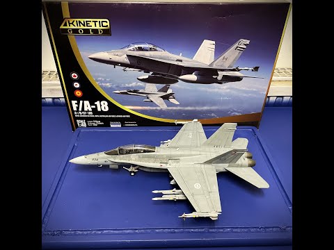 Kinetic Gold F/A-18D USMC HORNET 1/48 航空機・ヘリコプター Kinetic