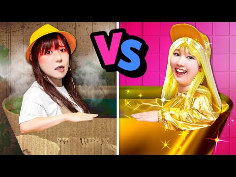 お金持ち vs そうではない子!? リッチなお友達がお泊まりにきた