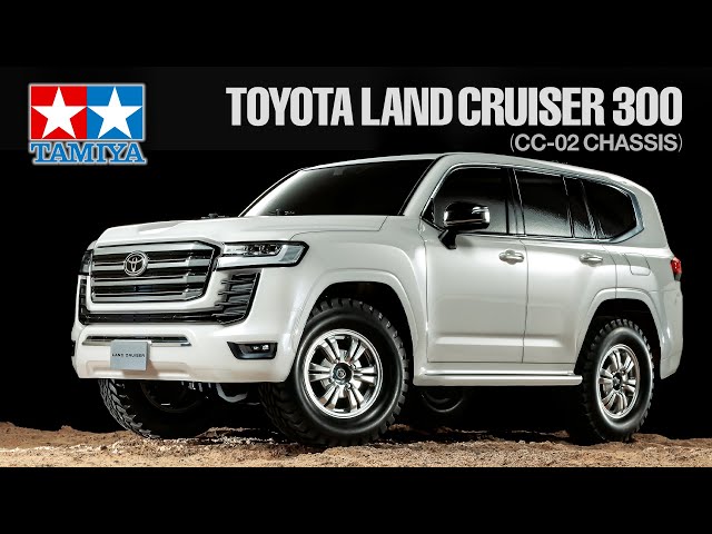 TAMIYA 1/10 R/C TOYOTA LAND CRUISER 300 (CC-02 chassis) タミヤ