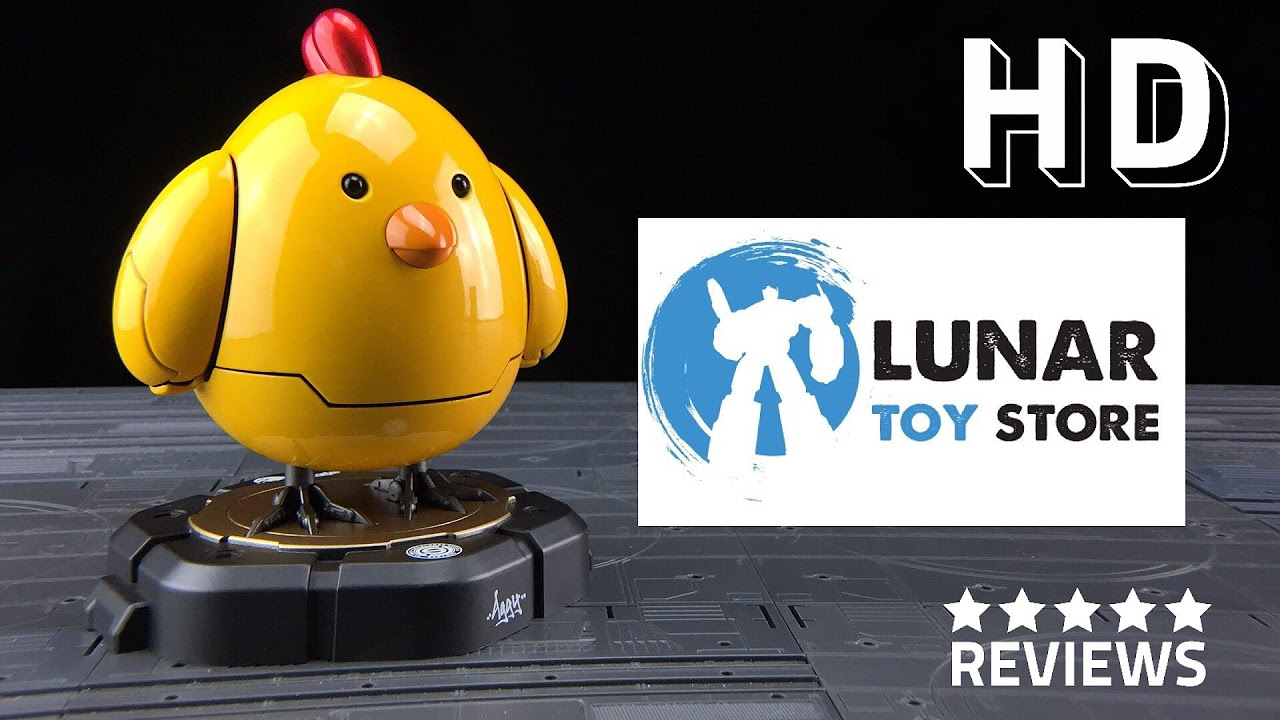 WazzUp family Q-MECH Aggy Robot Chicken toy review - YouTube