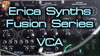 erica fusion vca waveshaper モジュラー シンセ Erica Fusion VCA