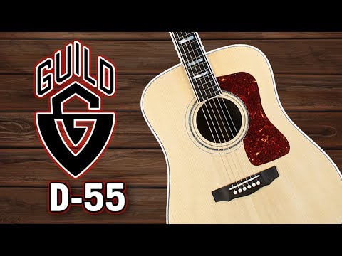 Guild D-55 Review & Demo - YouTube