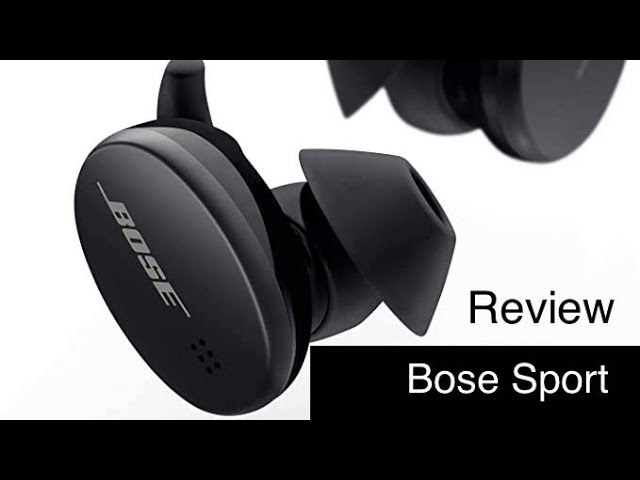 Bose Sports Earbuds True Wireless Earphones, Triple Black Review