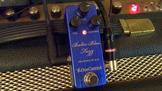 One Control Baltic Blue Fuzz - YouTube