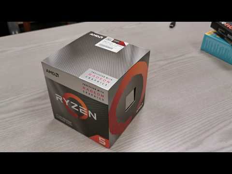 AMD Ryzen 5 3400G Unboxing - YouTube