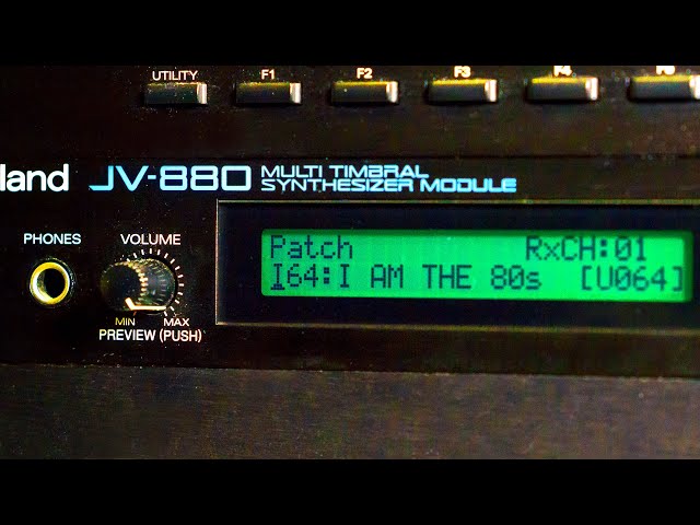 Roland JV-880 | A small monster - YouTube