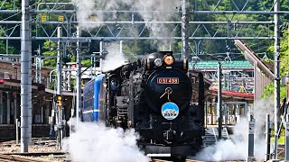 D51 498】新緑のSLぐんまみなかみ【赤プレート】20210523 - YouTube