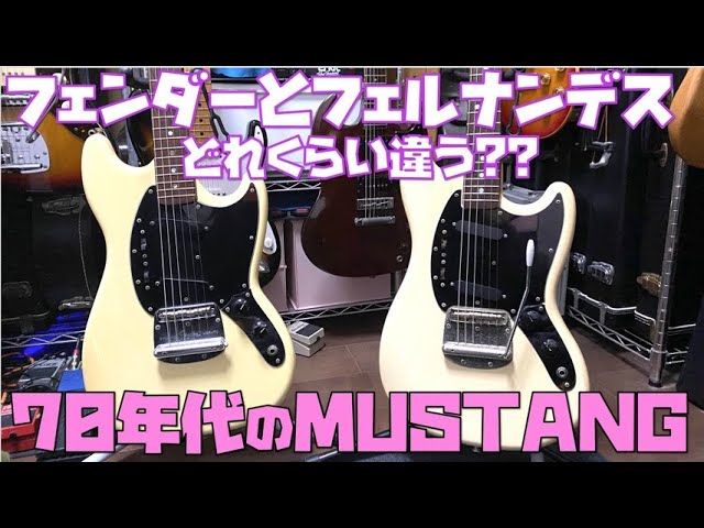 FERNANDESのムスタングがコスパいいらしいのでレビュー🎸70年代本家