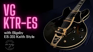 値下げ・キズあり・ケース付】VG KTR-ES CST [EB] セミアコ 値下げ