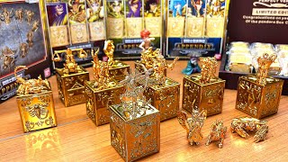 聖闘士聖衣神話 APPENDIX 聖衣箱セットvol.1〜4 黄金聖闘士オブジェ