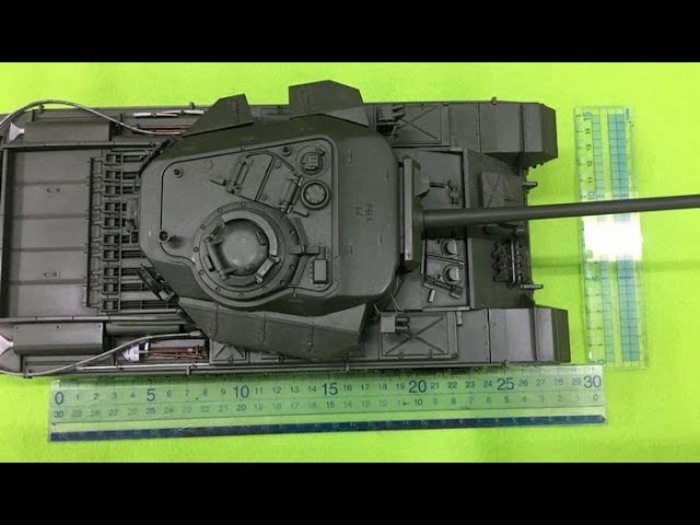 リアルな戦場再現！】タミヤ 1/25 センチュリオン ラジコン戦車を実演