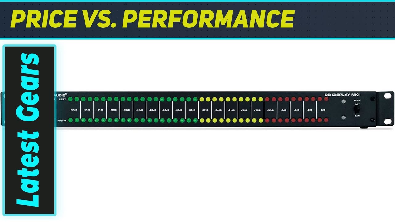 AMERICAN AUDIO / LEDレベルメーター DB Display MKII - YouTube