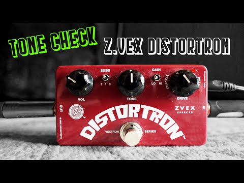 Z.Vex Distortron | Distortion Pedal | Demo | NO TALKING - YouTube