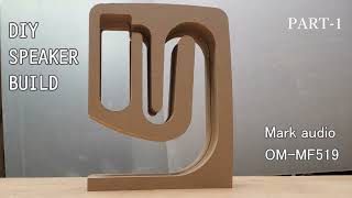 小澤氏設計「スリースター」（ダクト付バックロード）ユニット、OM