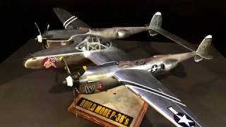 Trumpeter 1/32 P38 Part 4: Final - YouTube