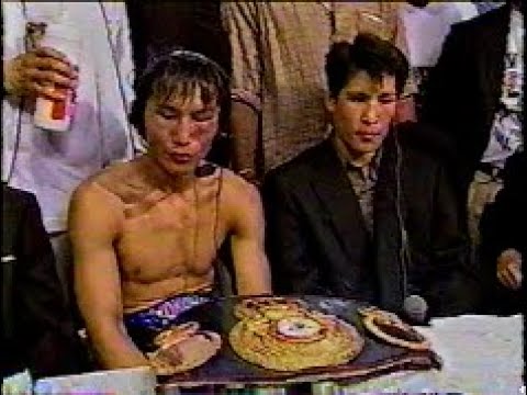 畑山隆則vsヒルベルトセラノ 世界ライト級タイトル戦ポスター