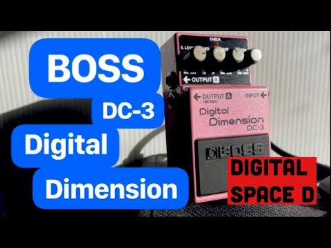 BOSS Digital Dimension DC-3 エフェクター 箱説明書付 BOSS Digital
