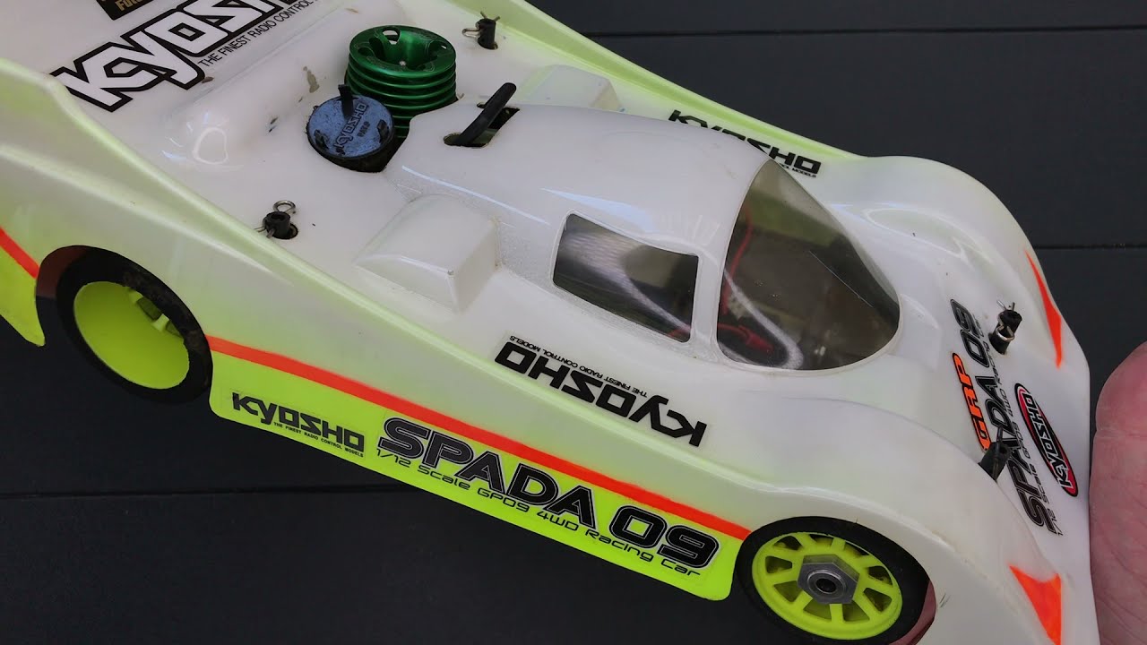 KYOSHO SPADA 09 - PISTE 1/12eme 4WD NITRO Racing Car - Pan Car
