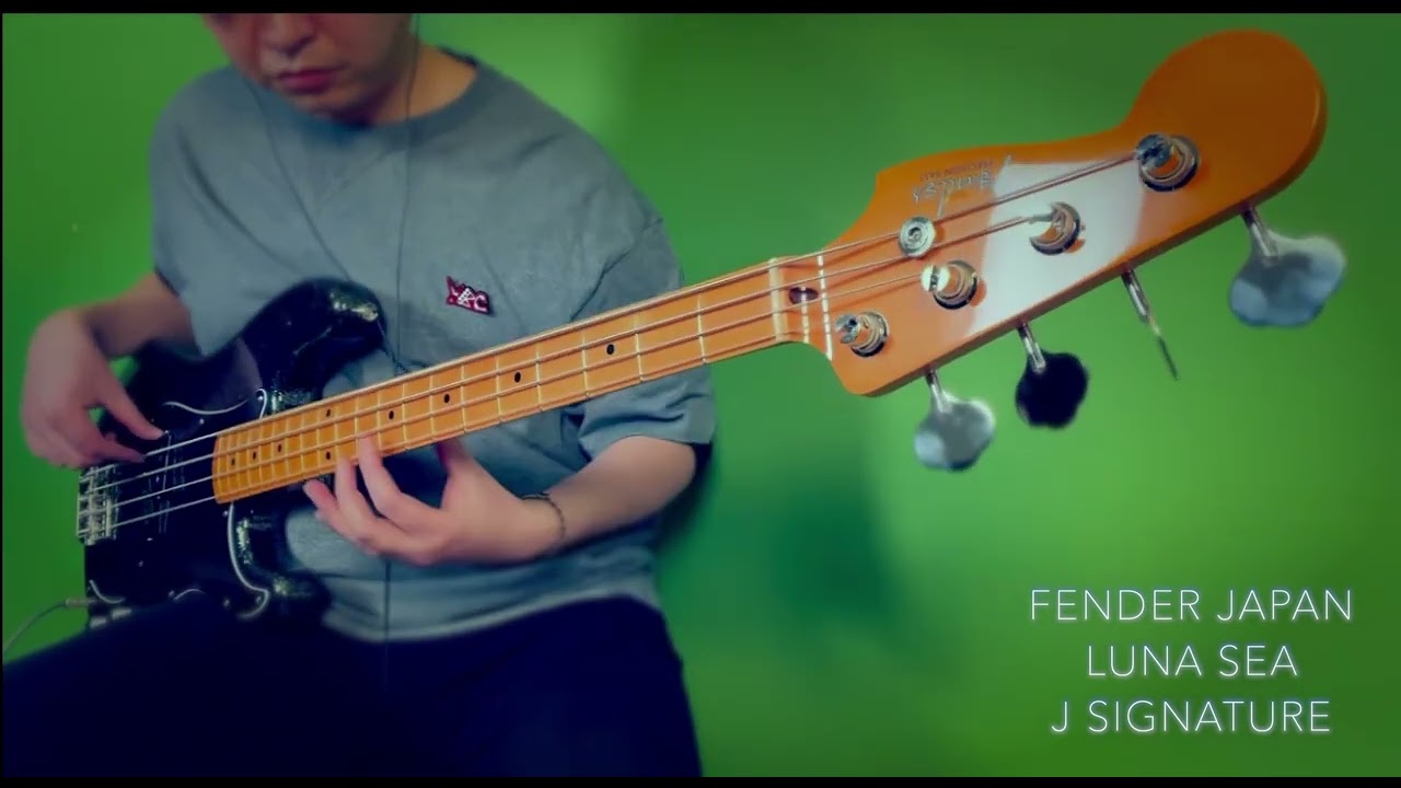 fender japan luna sea J Signature - YouTube