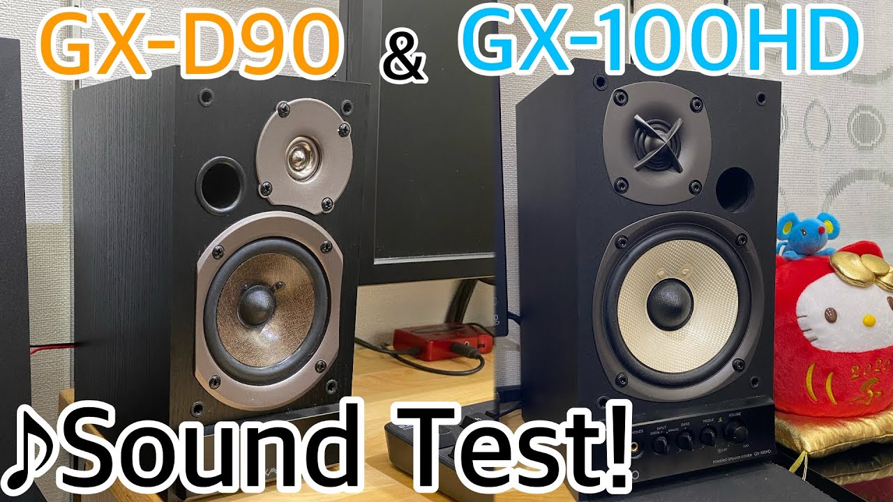 動作OK！！ 】パワード(アンプ内蔵)スピーカー ONKYO GX-100HD 【公式