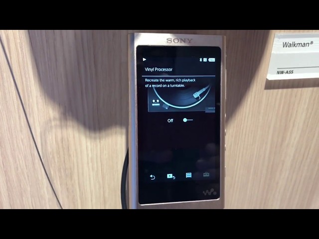 SONY Walkman NW-A55 Hands-On [IFA2018] - YouTube