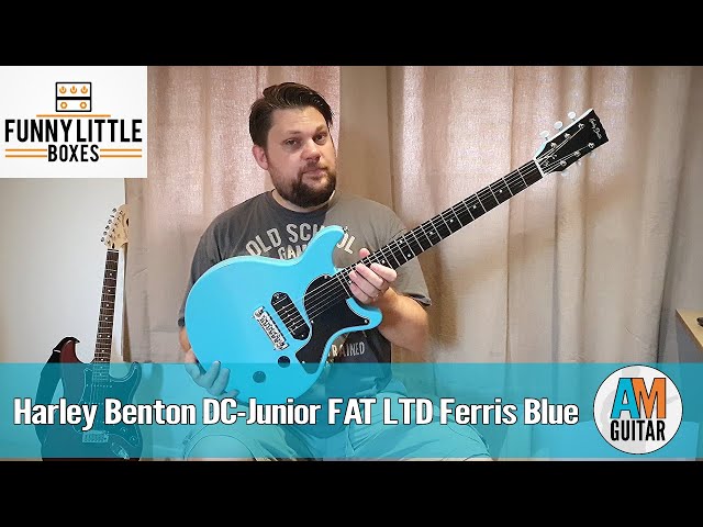 Harley Benton DC-Junior FAT Benton Blue