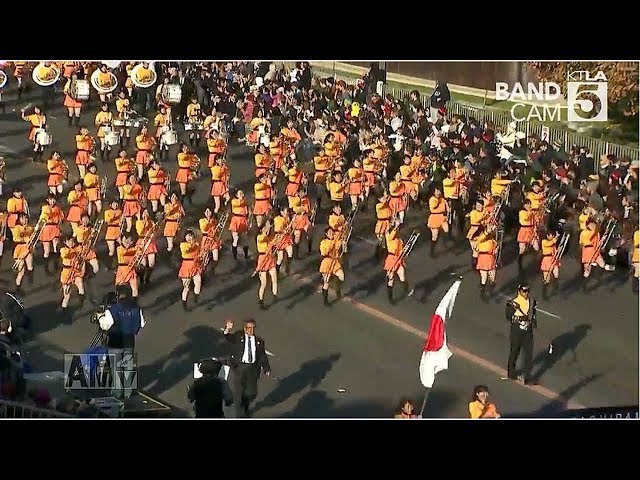 2018 ローズパレード・マーチングバンド特集 - 京都橘高校他 - YouTube