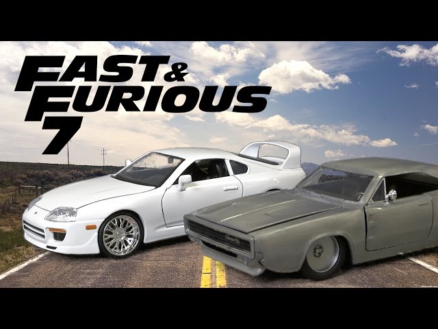 Fast and Furious Twin Pack Dom's Dodge Charger & Brian's Toyota
