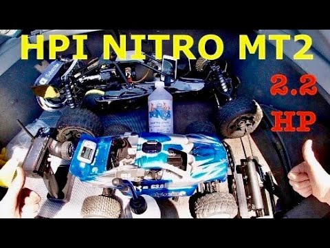 HPI Nitro MT2 - Speed Testing a 20 Year Old RC Design ICON - You