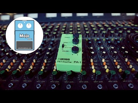 Boss FET Amplifier FA 1 - Mojostompboxes - YouTube