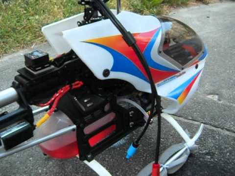Hirobo Sceadu Evolution .50 - RC-HELI.com.ua - YouTube