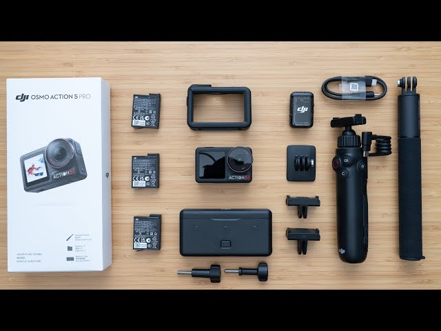 DJI OSMO Action 5 PRO Adventure Combo Unboxing [ No commentary