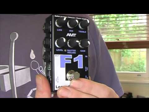AMT Electronics: F1 preamp - YouTube