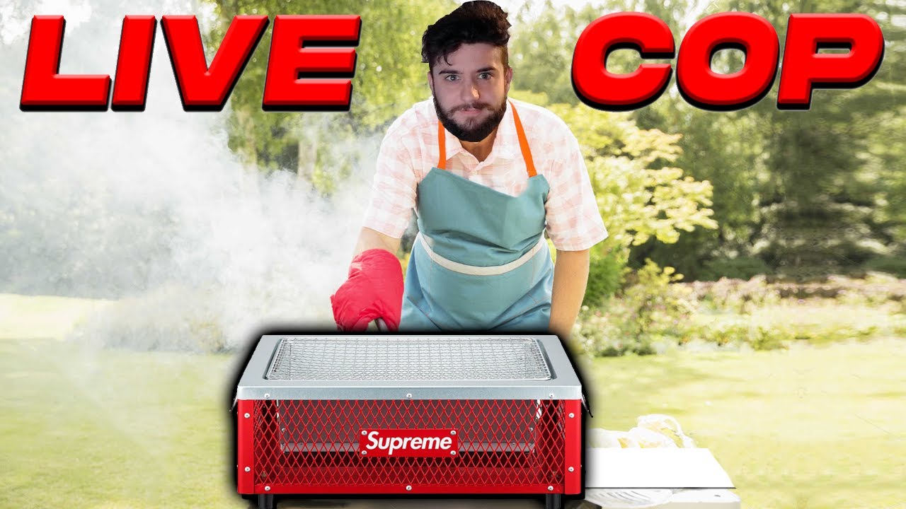 Supreme Coleman Charcoal Grill #LIVECOP - YouTube