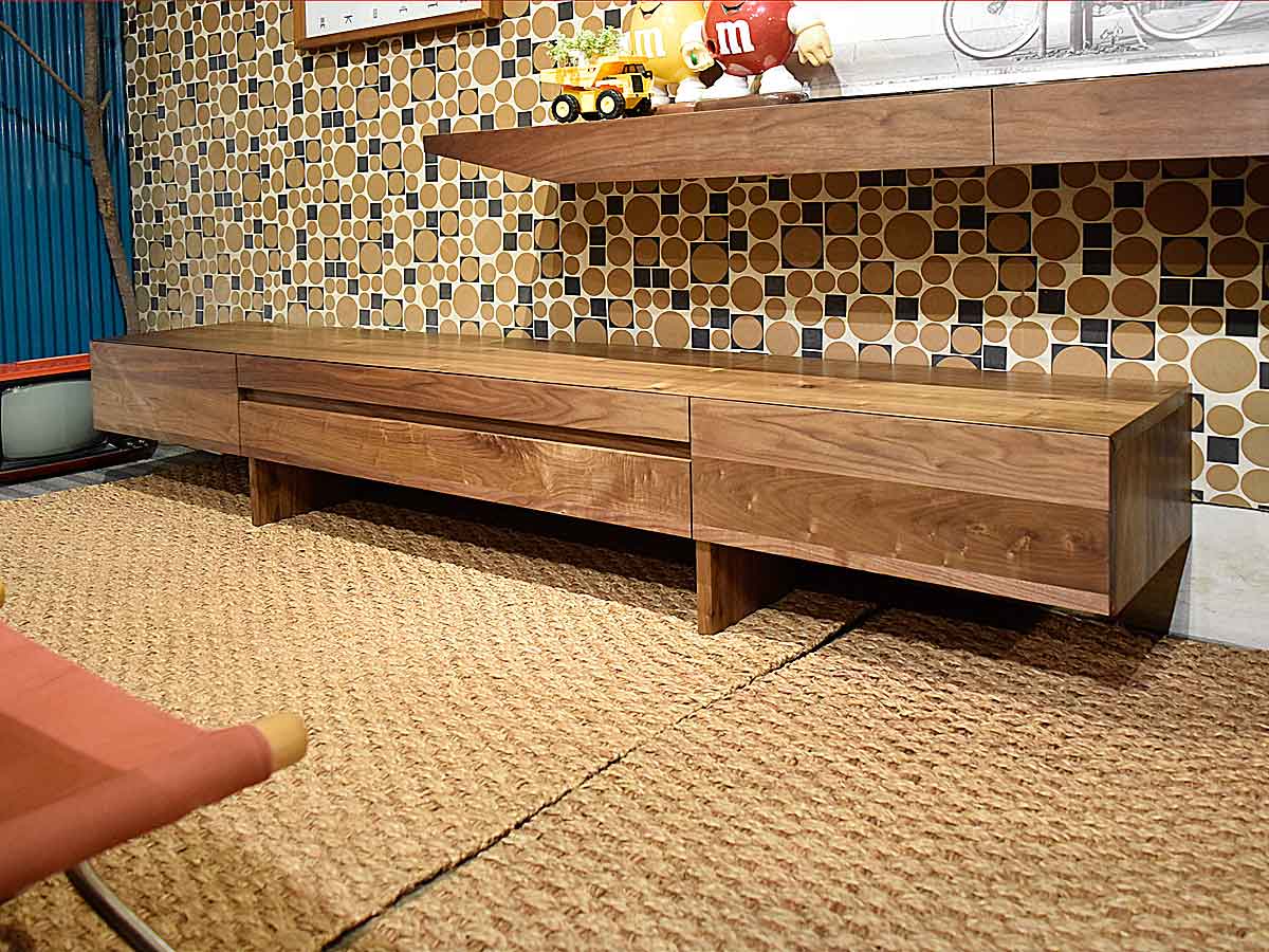 ハンドメイド テレビボード ウォルナット 【公式通販】