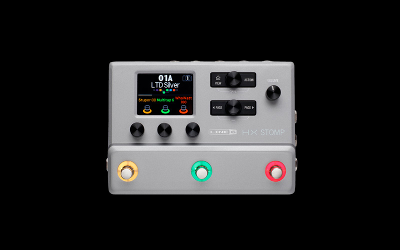 LINE 6 HX Stomp 限定版シルバー
