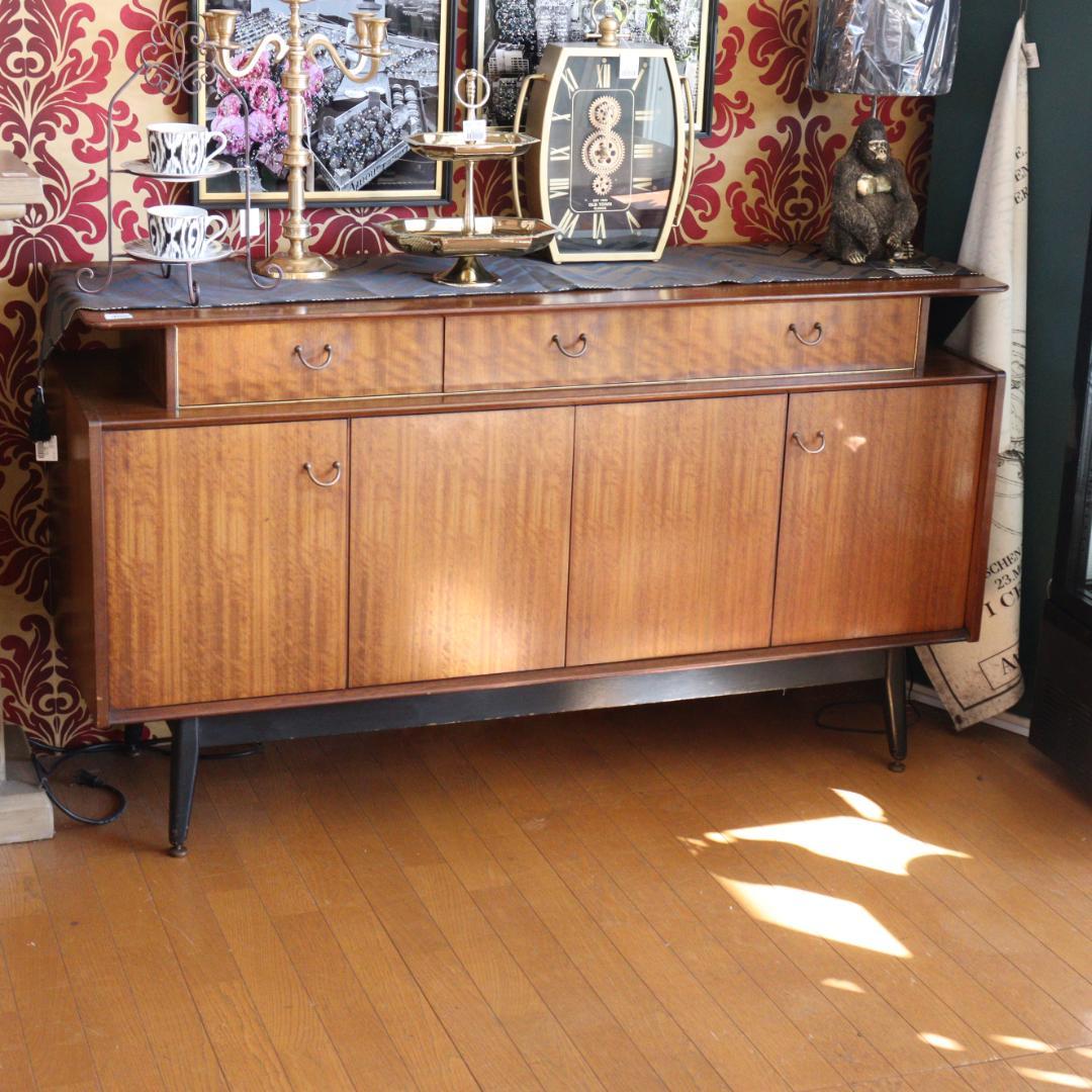 ローキャビネット ジープラン G-PLAN Tola&Black ヴィンテージ サイド